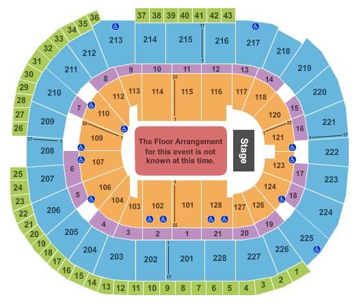 SAP Center Disney On Ice Seating Chart
